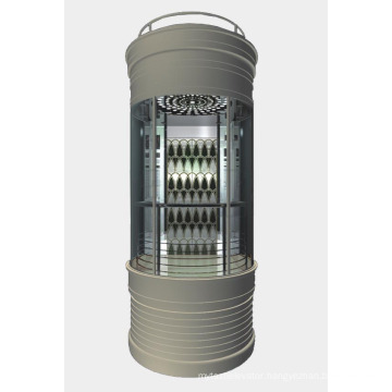 Observation Elevator with Round Type